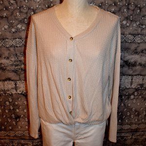 Hippie Rose tan light weight sweater